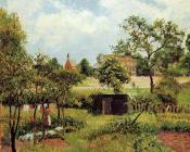 卡米耶 毕沙罗 : View Across Stamford Brook Common